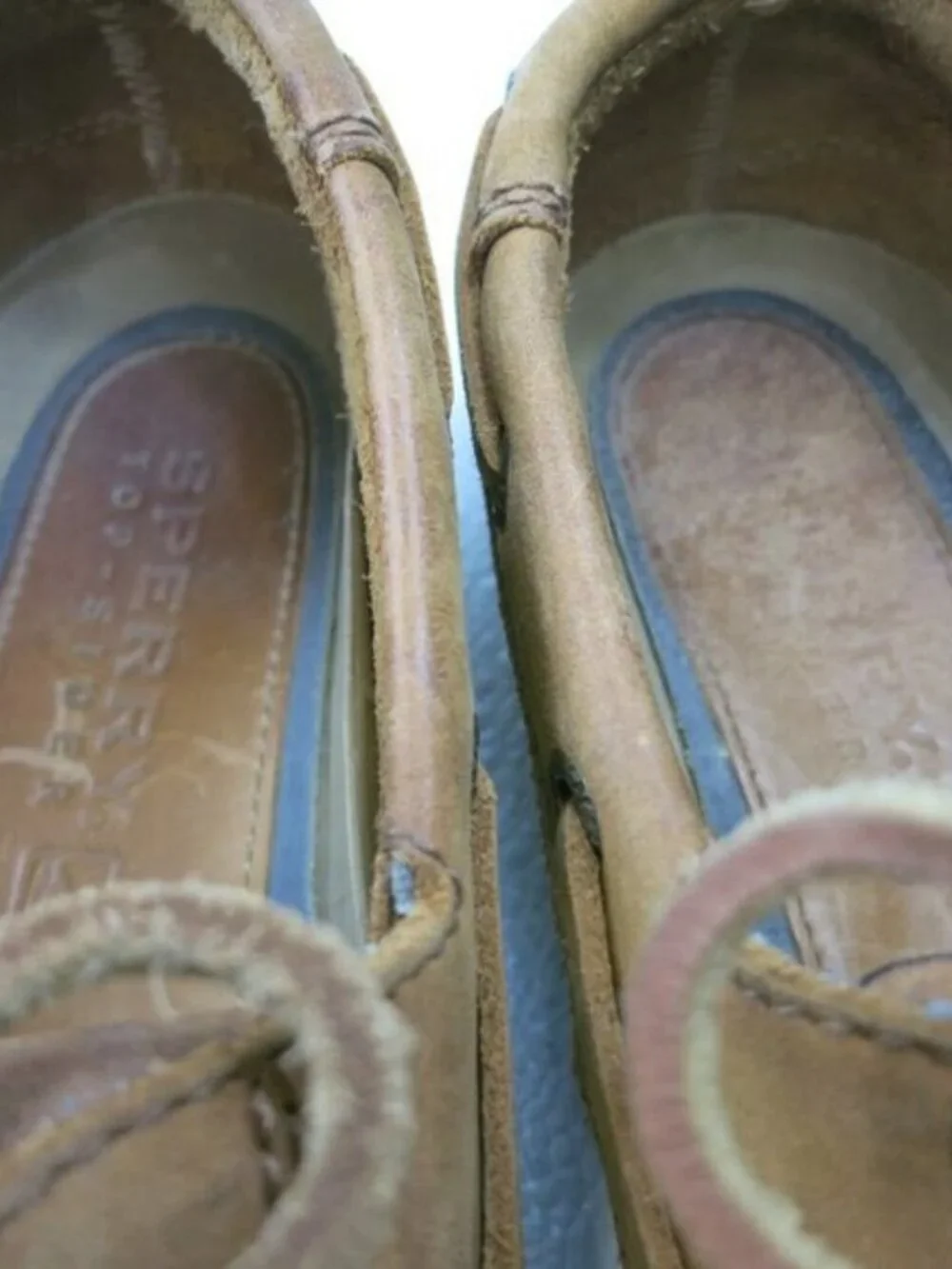 Sperry nubuck leather